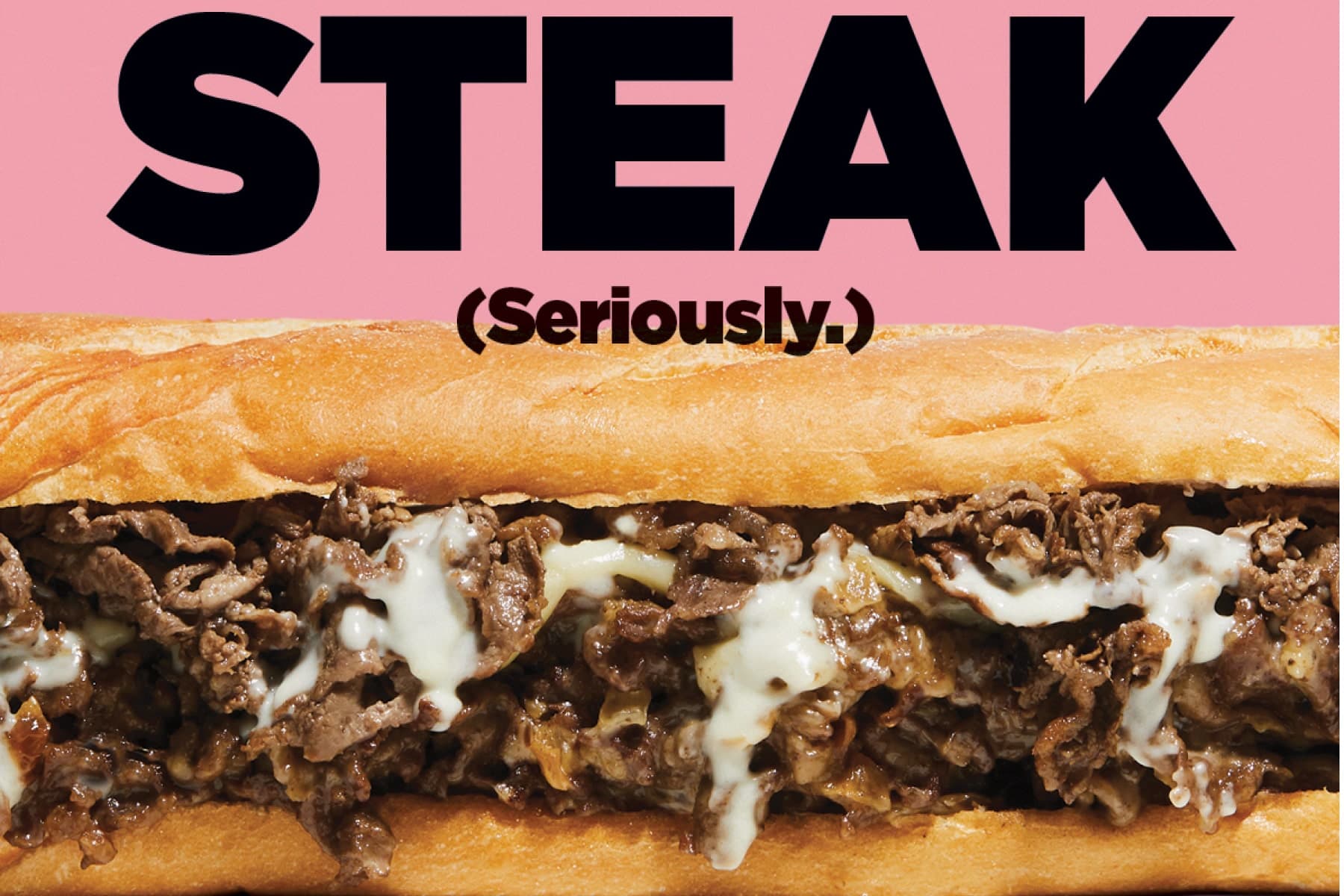 Philadelphia : the cheese steak