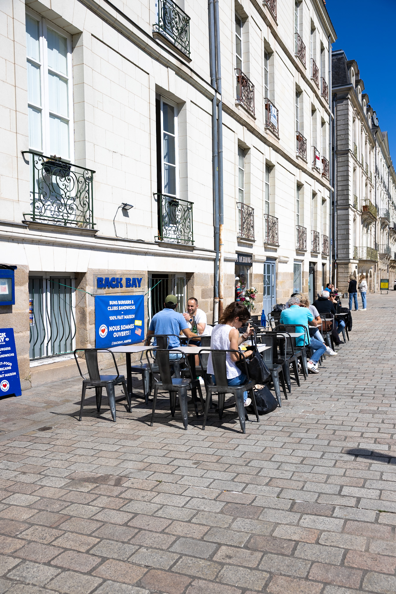 Terrasse extérieure Back Bay Nantes